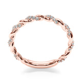 Twisted Diamond Eternity Band - Image 14