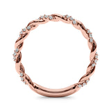 Twisted Diamond Eternity Band - Image 2