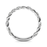 Twisted Diamond Eternity Band - Image 9