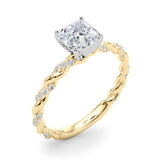 Engagement Ring with Twisted Shank - Image 94