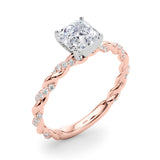 Engagement Ring with Twisted Shank - Image 132