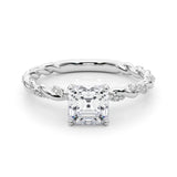 Engagement Ring with Twisted Shank - Image 50