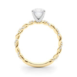 Engagement Ring with Twisted Shank - Image 104