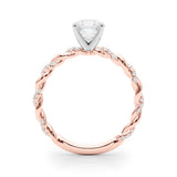 Engagement Ring with Twisted Shank - Image 95