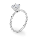 Engagement Ring with Twisted Shank - Image 68