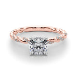 Engagement Ring with Twisted Shank - Image 96