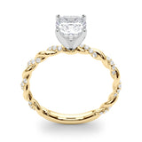 Engagement Ring with Twisted Shank - Image 97