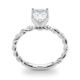 Engagement Ring with Twisted Shank - Image 81