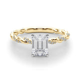 Engagement Ring with Twisted Shank - Image 70