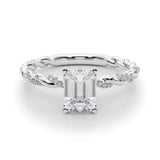 Engagement Ring with Twisted Shank - Image 133