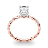Engagement Ring with Twisted Shank - Image 146