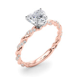 Engagement Ring with Twisted Shank - Image 121