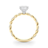 Engagement Ring with Twisted Shank - Image 136