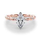 Engagement Ring with Twisted Shank - Image 138
