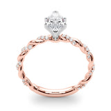 Engagement Ring with Twisted Shank - Image 88