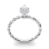 Engagement Ring with Twisted Shank - Image 139