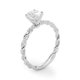 Engagement Ring with Twisted Shank - Image 62