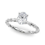 Engagement Ring with Twisted Shank - Image 124