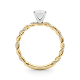 Engagement Ring with Twisted Shank - Image 99