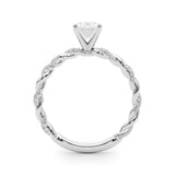 Engagement Ring with Twisted Shank - Image 140
