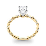 Engagement Ring with Twisted Shank - Image 149