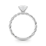 Engagement Ring with Twisted Shank - Image 73