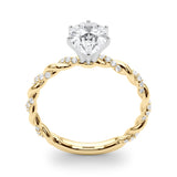 Engagement Ring with Twisted Shank - Image 109