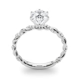 Engagement Ring with Twisted Shank - Image 126