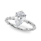 Engagement Ring with Twisted Shank - Image 150