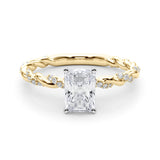 Engagement Ring with Twisted Shank - Image 46