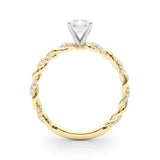 Engagement Ring with Twisted Shank - Image 127