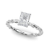 Engagement Ring with Twisted Shank - Image 153