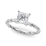 Engagement Ring with Twisted Shank - Image 91