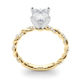 Engagement Ring with Twisted Shank - Image 85