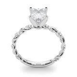 Engagement Ring with Twisted Shank - Image 144
