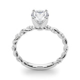 Engagement Ring with Twisted Shank - Image 111