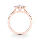 Teardrop Diamond Cluster Ring - Image 11