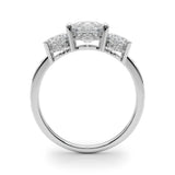 Three Diamond Statement Ring 2 ct - Image 10