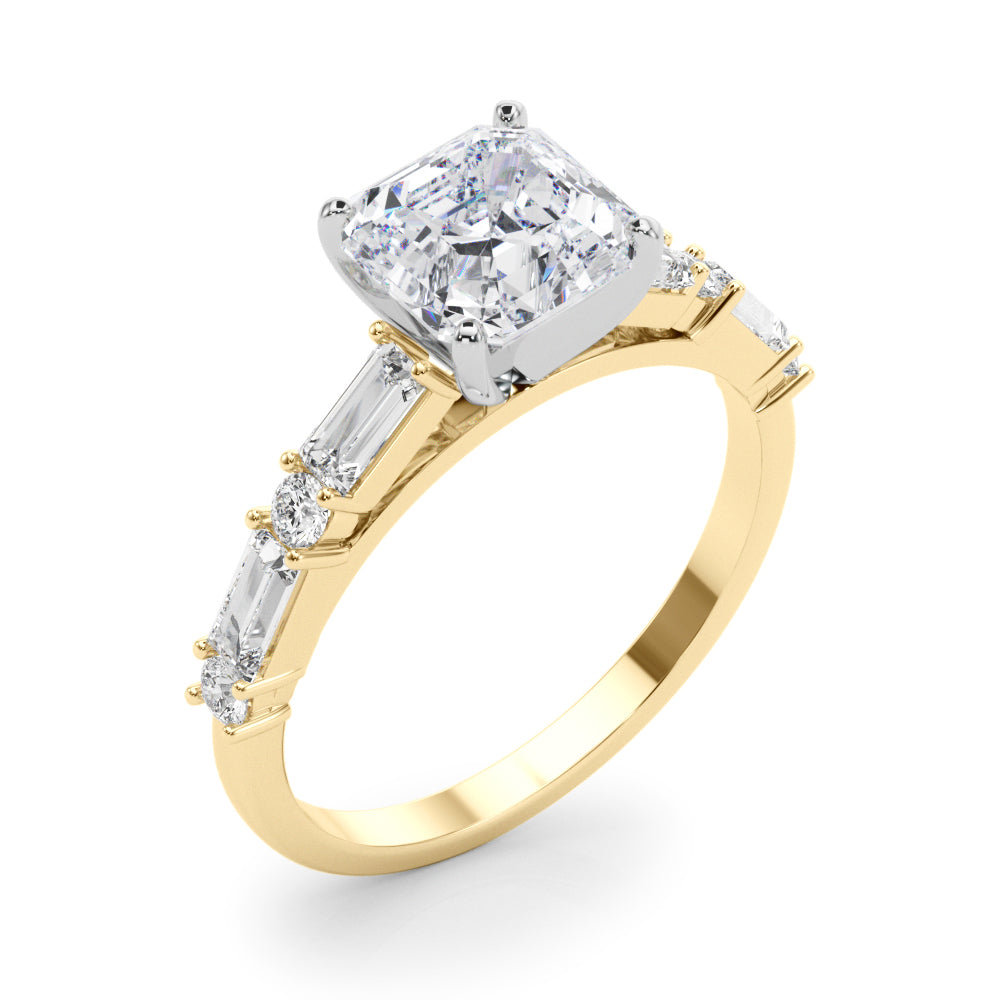 RD & SB Engagement Ring - Image 5