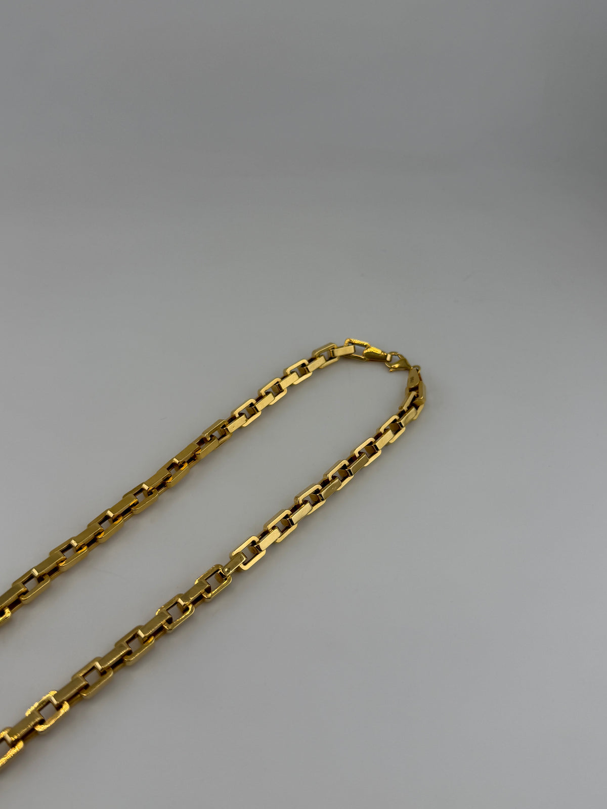 Box Chain — 18K Solid Gold - Image 2