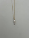 18K Yellow Gold Multi-Shape Cubic Zirconia Necklace