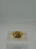 The Eternal Knot Ring — 18K Solid Gold
