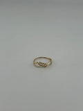 18K Solid Gold Laurel Leaf Ring