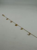 Celestial Dreams 18K Solid Gold Charm Bracelet - Image 2