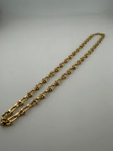 The Royal Bar Link – 18K Solid Gold Chain Necklace - Image 2