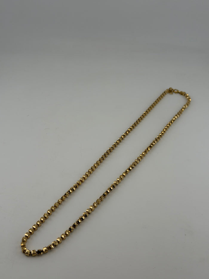 18K Solid Gold | The Cube Luxe Chain