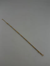 18K Tri-Tone Luxe Link Bracelet - Image 2