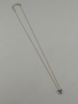Butterfly Colored Stone Necklace - Image 2