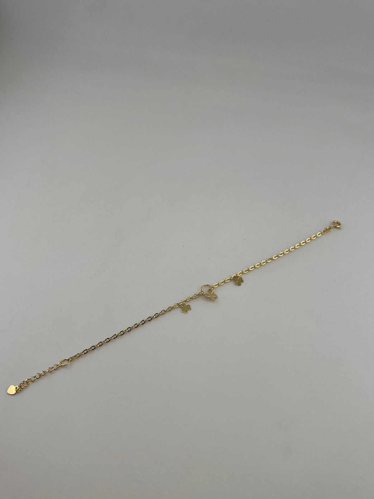 18K Solid Gold Lucky Charms Bracelet - Image 2