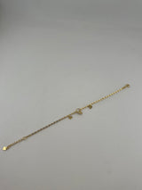 18K Solid Gold Lucky Charms Bracelet - Image 2